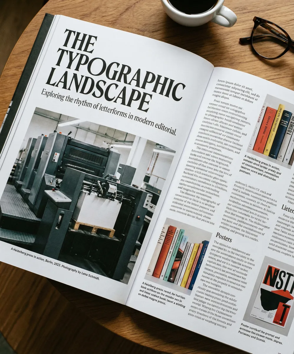 Редакторская вёрстка и типографическая иерархия