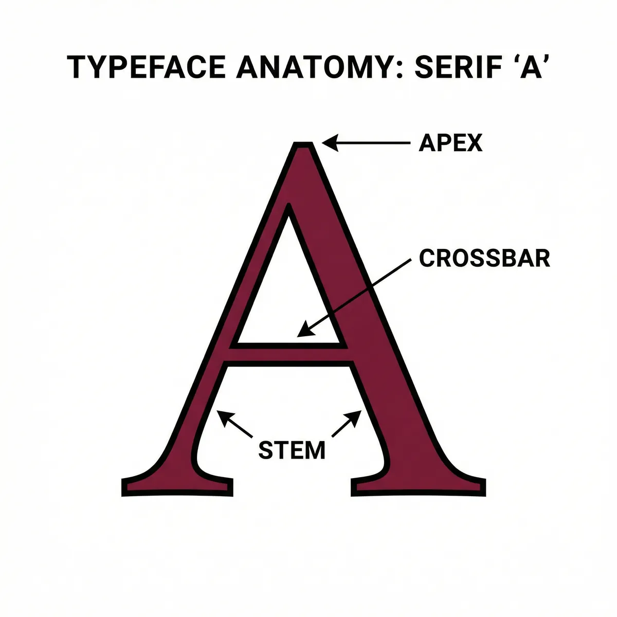 Анатомия шрифта и работа с терминологией